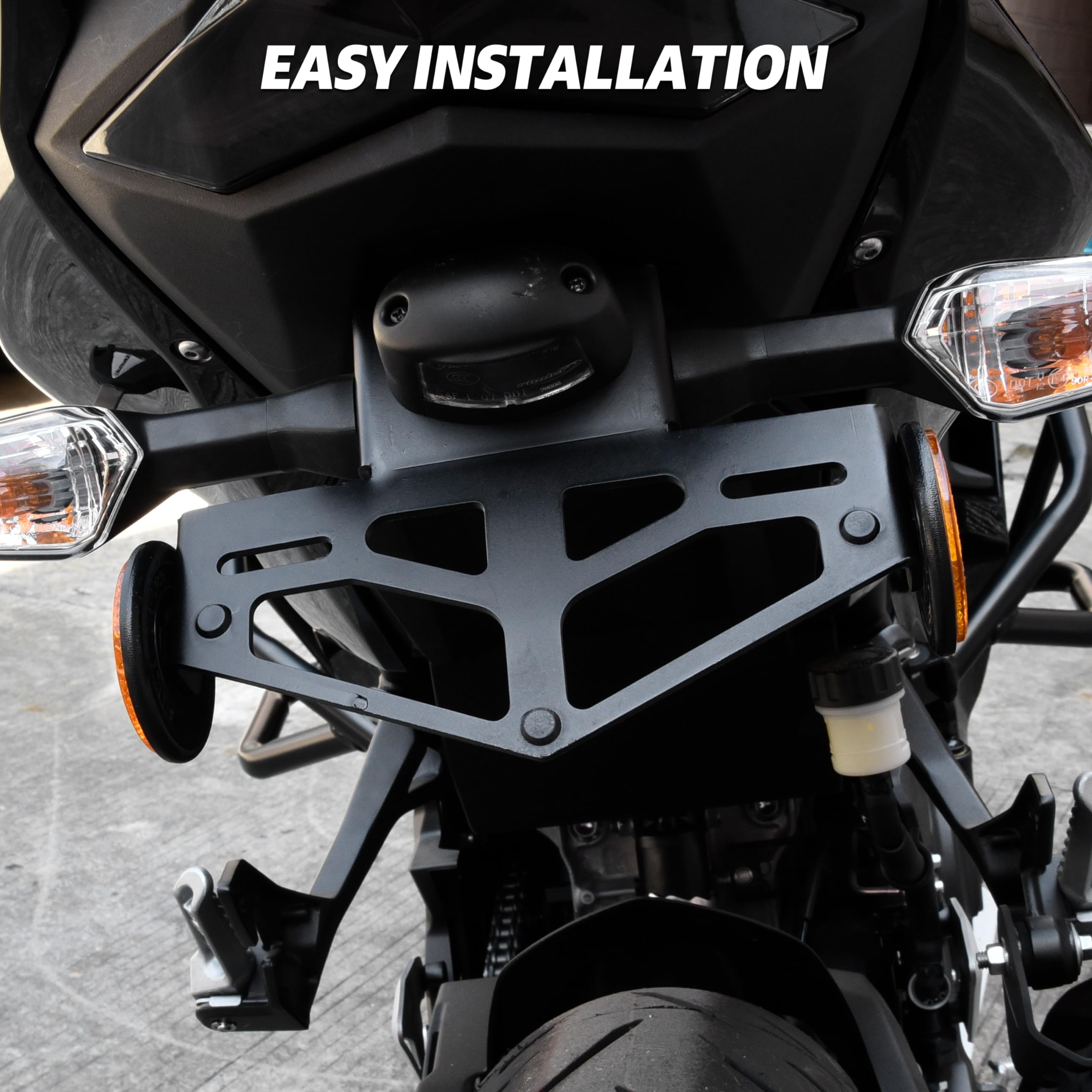 Amazon.com: VEISUTOR Fender Eliminator Kit for Ninja 400, License